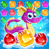 Treasure Hunters: free match3 gems icon