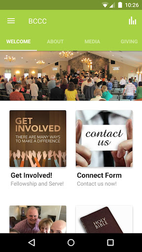 Android application Bucks County Community Church screenshort
