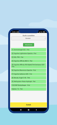 Mein Club Mein Sonnenstudio Screen 3