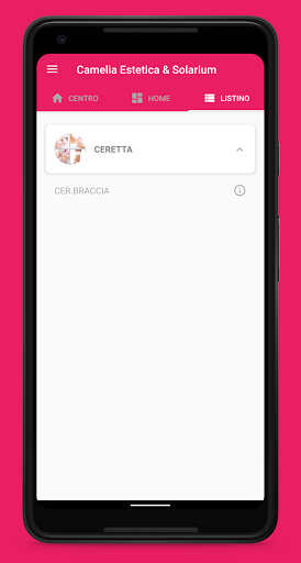 Camelia Estetica & Solarium Screen 3