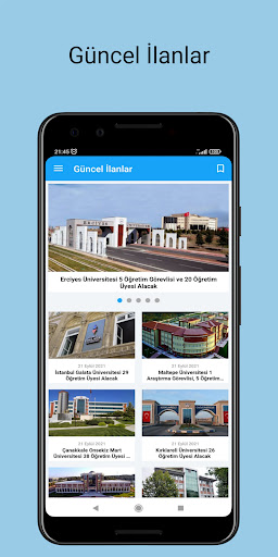 Akademik Kadro İlanları Screen 2