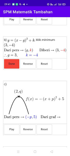SPM Matematik Tambahan Screen 2