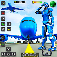 Робот пилота симулятор пилота - самолет игры