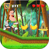 Grandpa Jungle Adventures Run icon