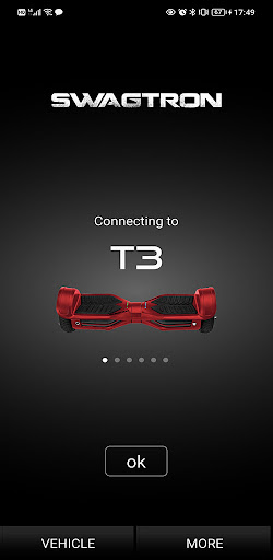 Android application Swagtron screenshort