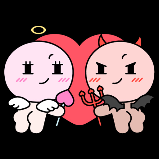 Andy Game - Couple balance logo