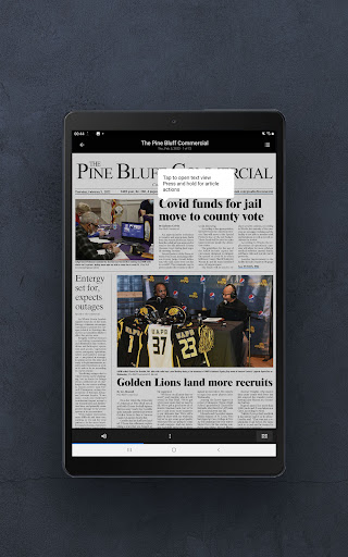 Screenshot of Pine Bluff Commercial