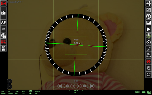 qDslrDashboard Ekran görüntüsü