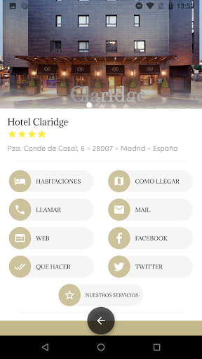 Hotel Claridge Madrid Screen 2