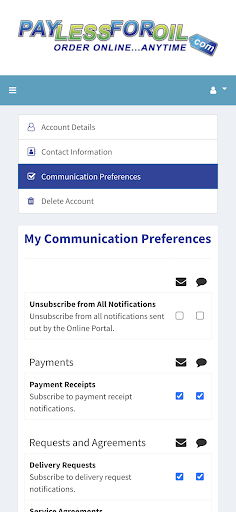 MyPLFOAccount Screen 3