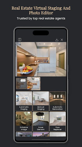 Aperçu de l'application