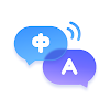 Video voice translate icon