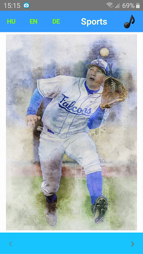 Android application Sports screenshort