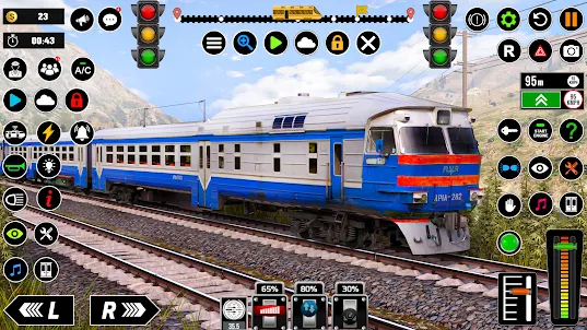 Railway Train Games Simulator