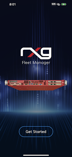 Android application RG Nets rXg Fleet Manager screenshort
