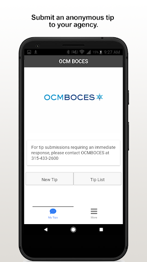Android application OCM BOCES screenshort