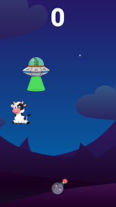 Save cow from UFO