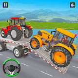 Farm Tractor Transport Game icon