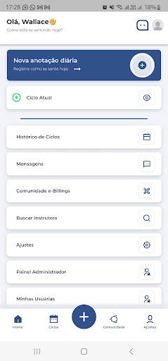Android application e-Billings, Anotação do MOB screenshort