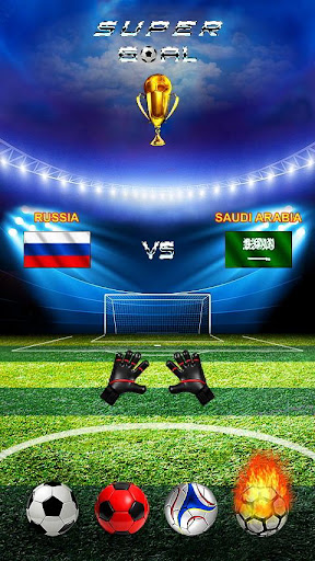 Android application Super Goal screenshort