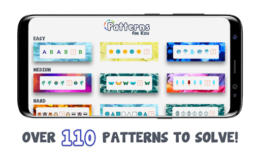 Android application Patterns for Kids screenshort