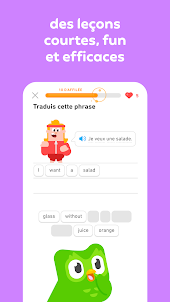 Duolingo : Cours de Langue
