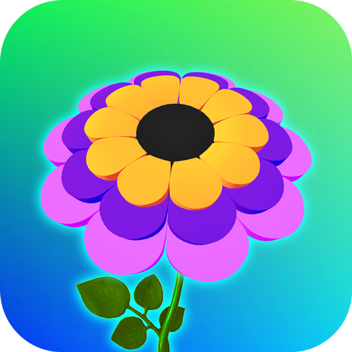 Color Flower : Color Petal 3D logo
