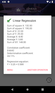 Statistics Calculator Screenshot