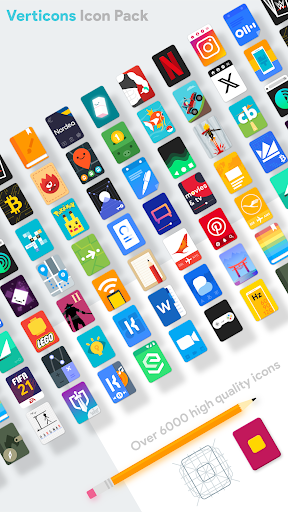 Verticons Icon Pack - Personalization - apps
