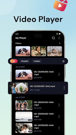 Video Player: All Format & MP3 Screenshot 1 - AppWisp.com