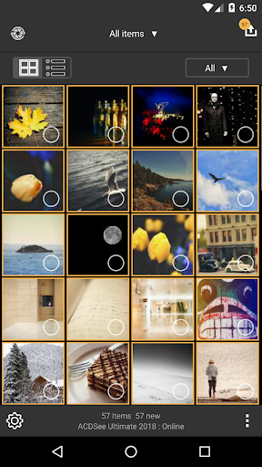 Screenshot of ACDSee Mobile Sync