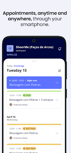 Android application sheerME PRO screenshort