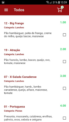MyDeliveryApp Screen 2