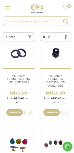 Gemas do Mundo Screen 2