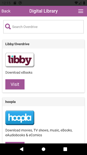 Spokane Public Library screenshot
