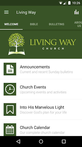Android application Living Way Church Conroe screenshort