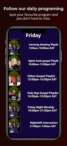 Lights Gospel Radio Screen 3