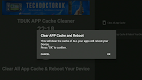 screenshot of TDUK APP Cache Cleaner
