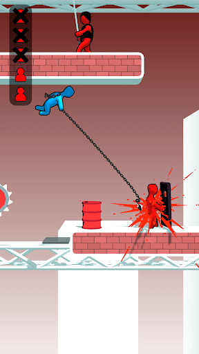 Android application Stickman Swing: Hero Master screenshort
