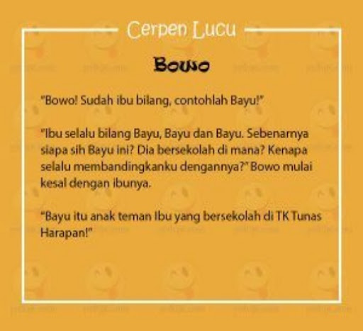 Cerpen lucu Screen 3