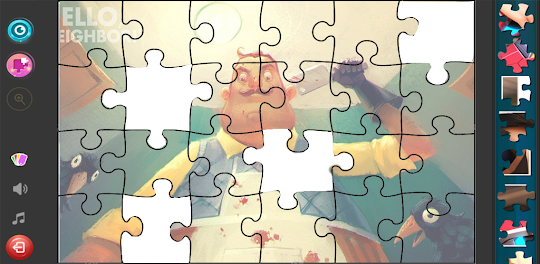 Jigsaw Puzzle Hi Neighbor