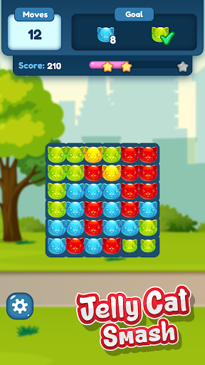 Android application Jelly Cat Smash screenshort