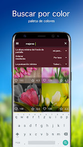 Screenshot 2 Fondos de pantalla con tulipán android