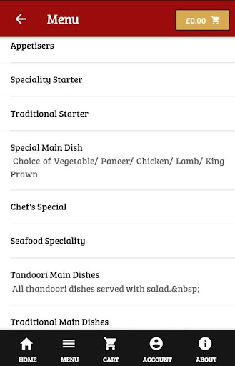 Nepalese Chef Screen 2