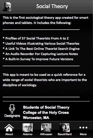  Social Theory 