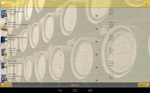 Whisky App Screenshot