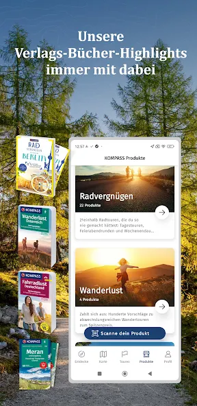 KOMPASS Outdoor & Hiking Maps Snaps 5
