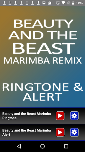 Beauty and the Beast Marimba