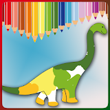 Dinosaur Coloring Game icon