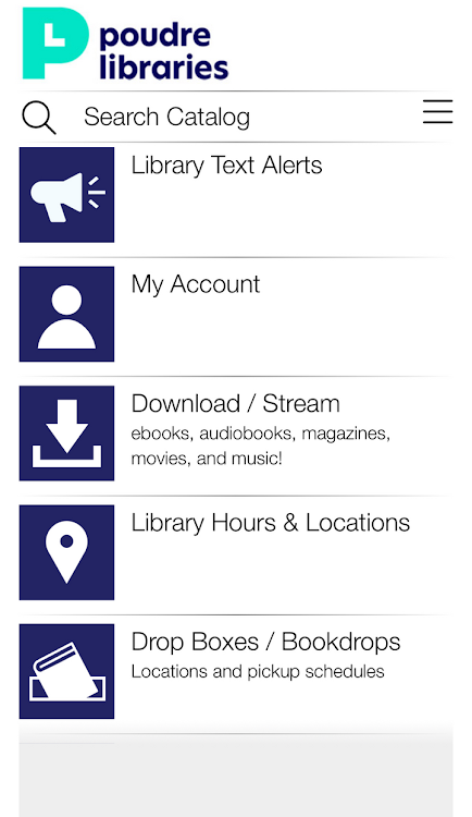 My Poudre Libraries App - 2022.2.6 - (Android)